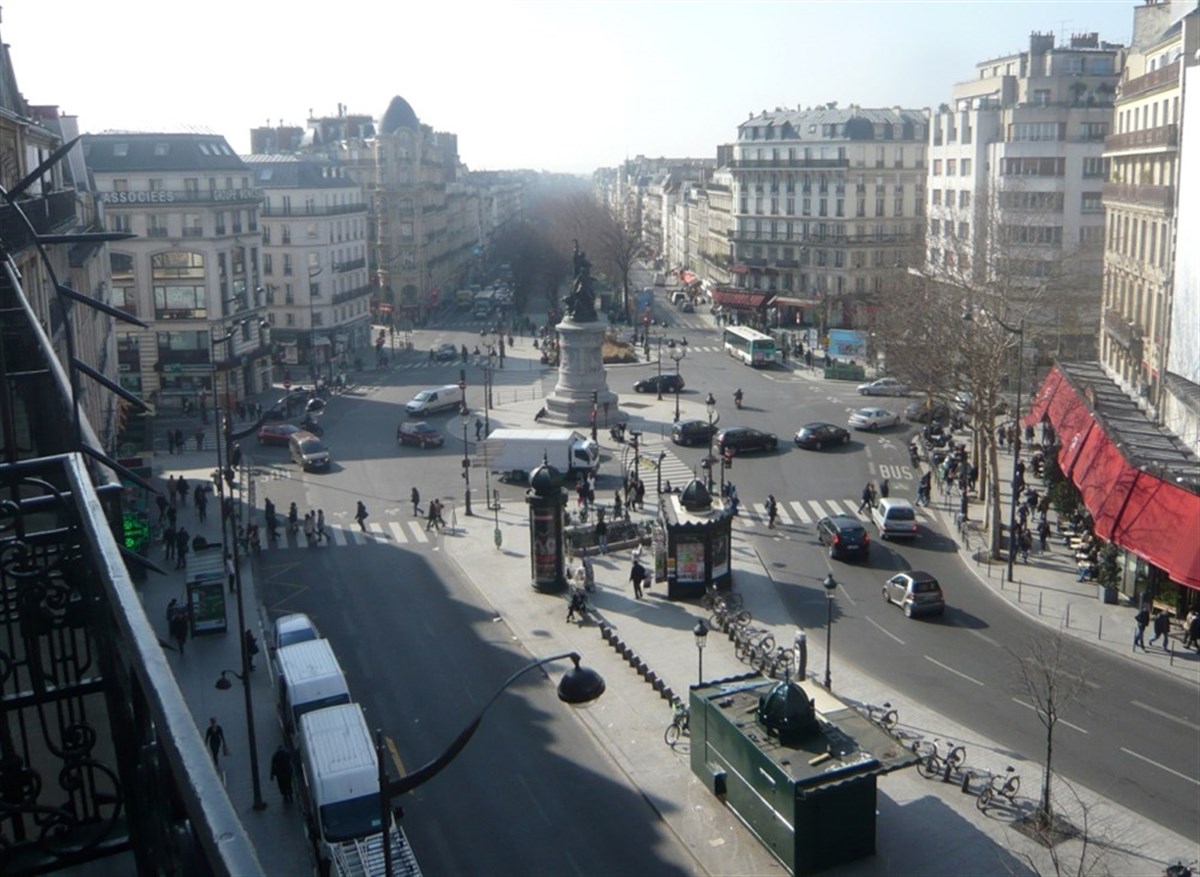 Vue depuis le balcon