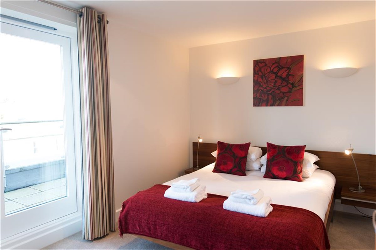 Camera da letto con bagno privato Appartamento Executive con 2 camere da letto